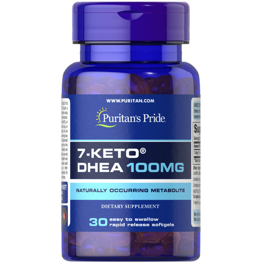 DHEA | 7 Keto | DHEA 100 mg | 30 capsulas