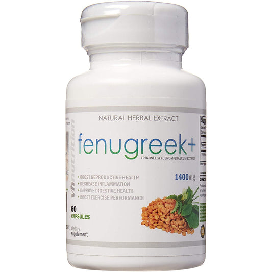 Fengreco | Fenugreek + | 1400 mg | 60 capsulas