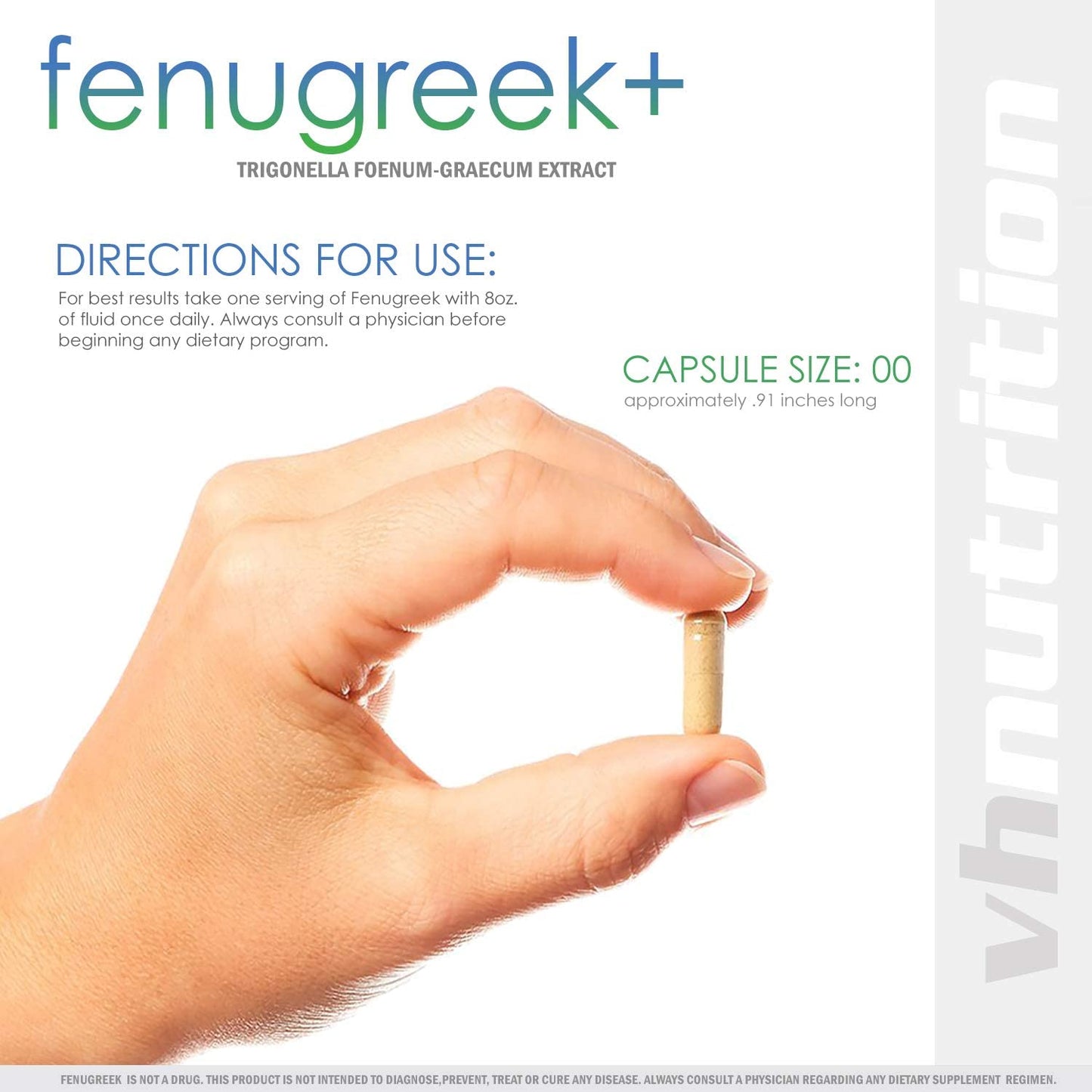 Fengreco | Fenugreek + | 1400 mg | 60 capsulas