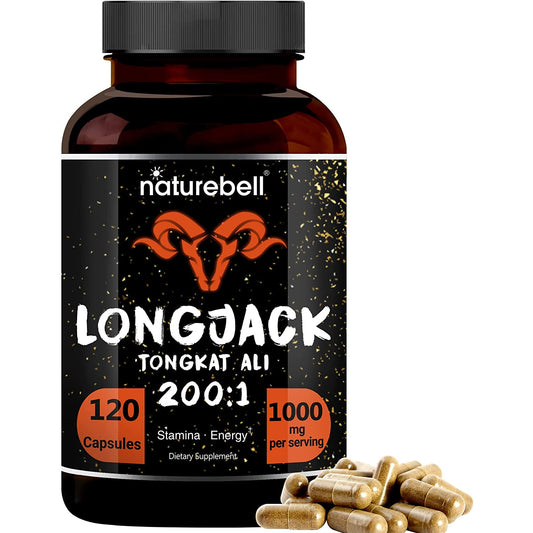 Tongkat Ali | 1000 mg | Testosterone Booster | 120 capsules