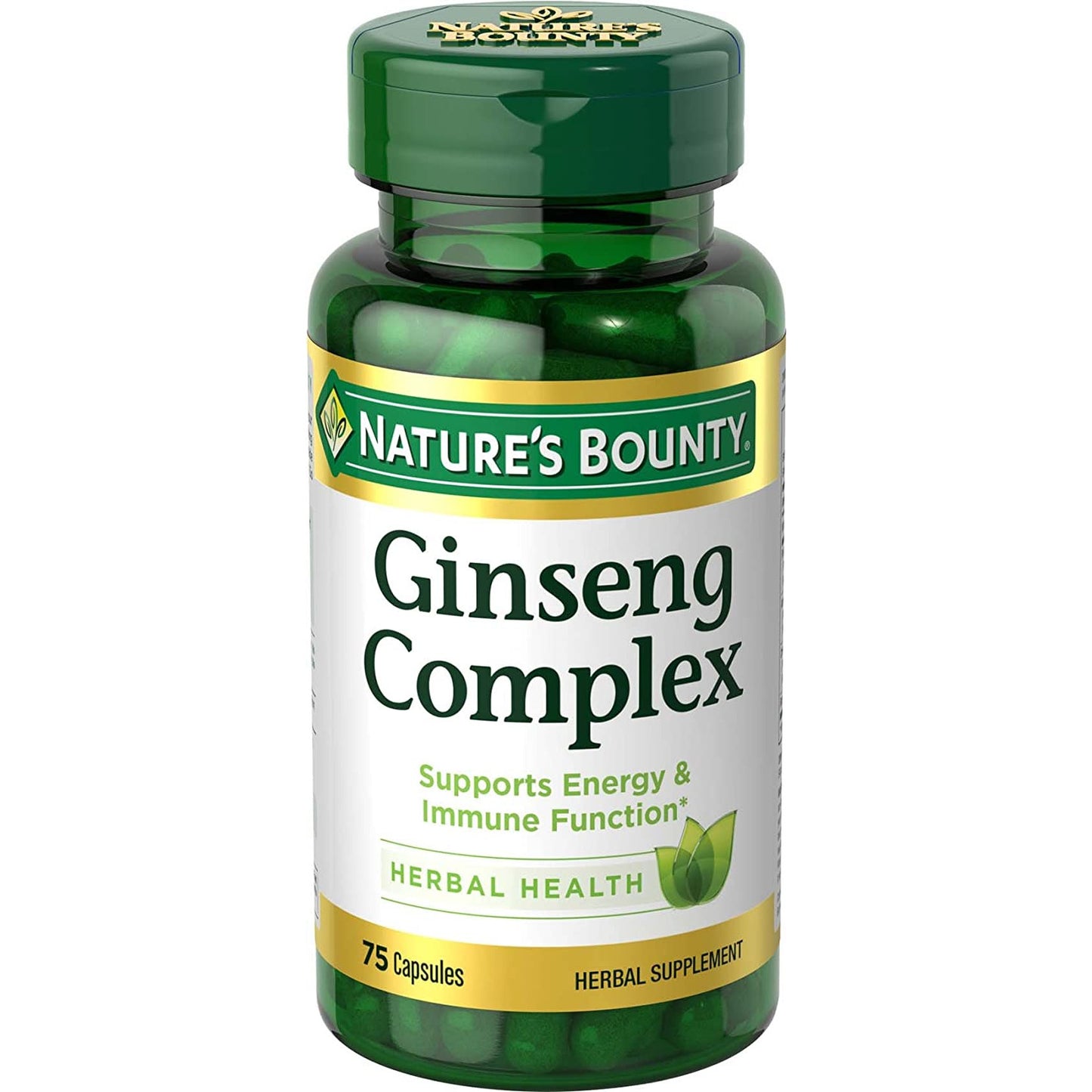 Ginseng | Ginseng Panax Rojo | 75 Capsulas