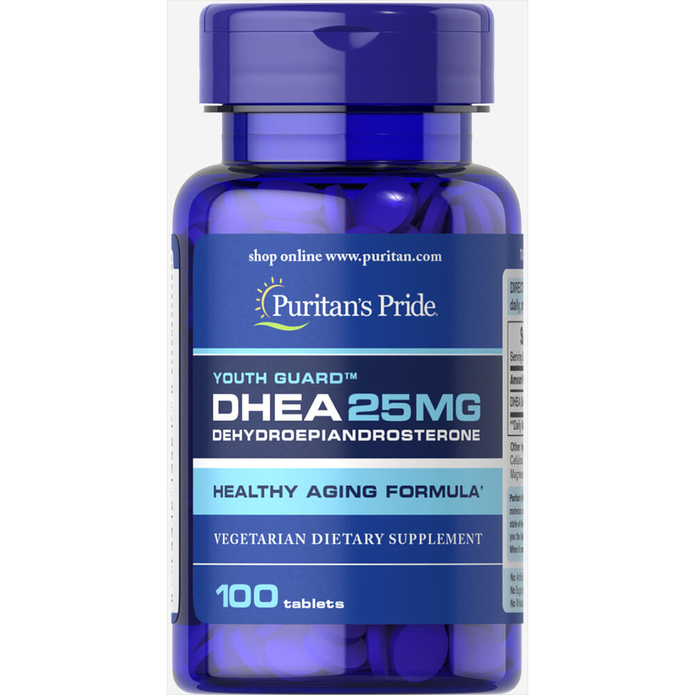 DHEA | DHEA 25 mg | 100 tabletas